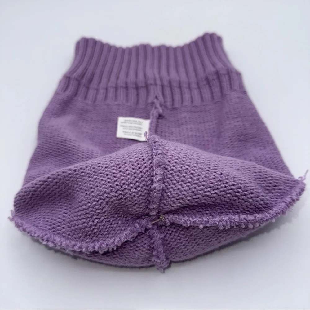 Betsy Johnson Knit Pom Beanie Lavender